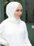 Malika - Offwhite Hijab - Sal Evi