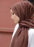Malika - Donker Bruin Hijab - Sal Evi