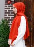 Zaina - Baksteenrood Hijab - Sal Evi