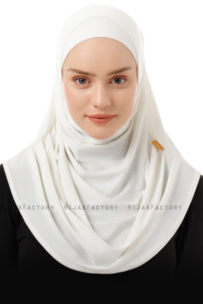 Esma - Creme Amira Hijab - Firdevs