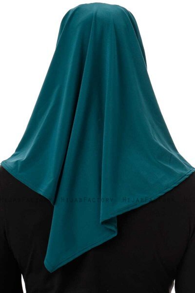 Esma - Donkergroen Amira Hijab - Firdevs