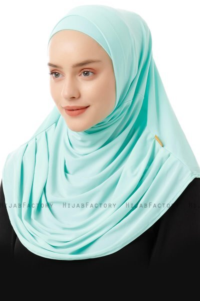 Esma - Licht Groen Amira Hijab - Firdevs