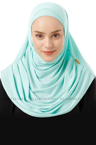 Esma - Licht Groen Amira Hijab - Firdevs