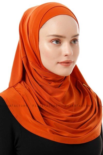 Esma - Oranje Amira Hijab - Firdevs