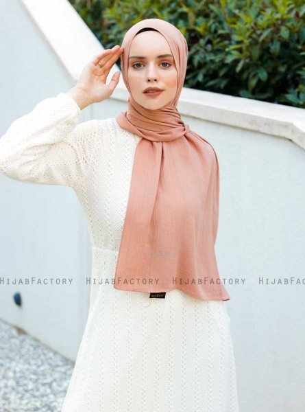 Emira - Peach Hijab Peach - Sal Evi