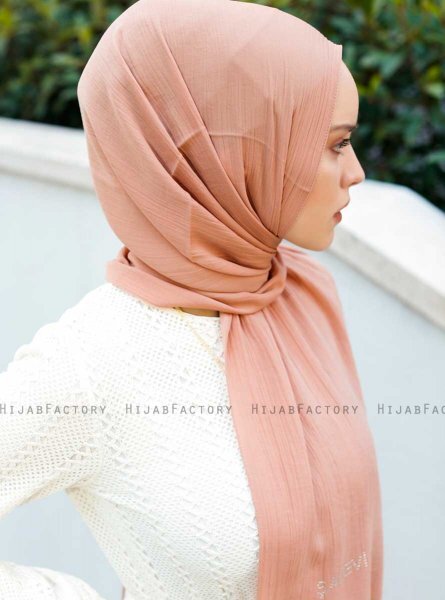 Emira - Peach Hijab Peach - Sal Evi