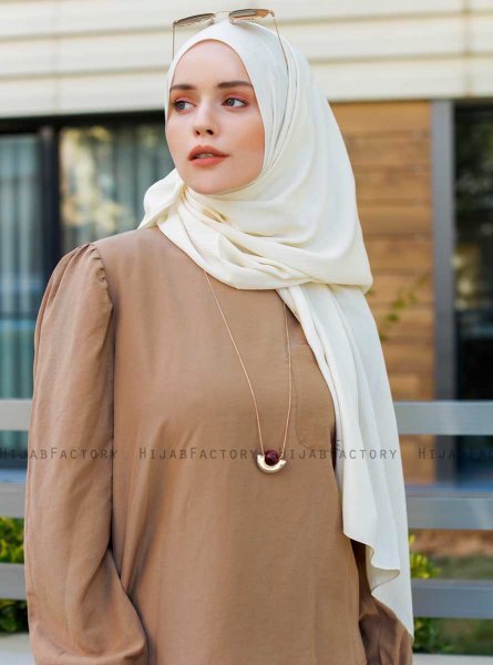 Emira - Creme Hijab - Sal Evi