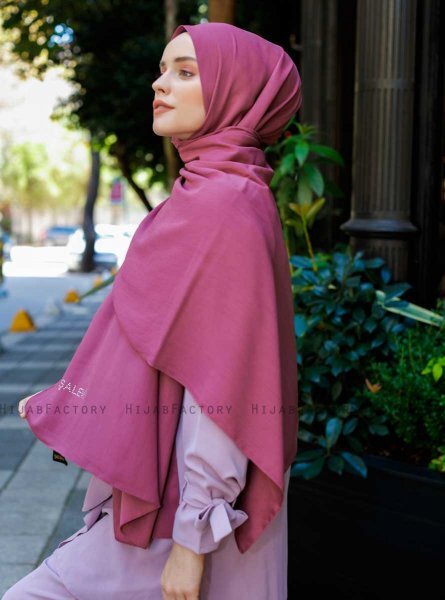 Emira - Donker Roze Hijab - Sal Evi