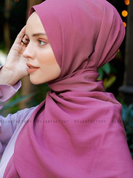 Emira - Donker Roze Hijab - Sal Evi