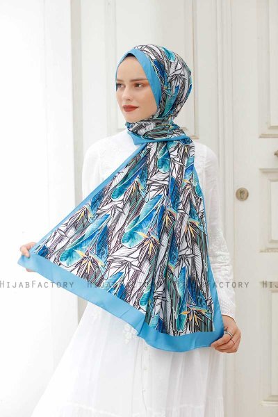 Lelie Hijab Twill Met Patroon - Sal Evi