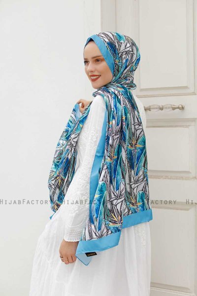 Lelie Hijab Twill Met Patroon - Sal Evi