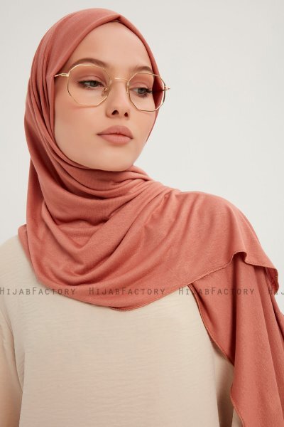 Sibel - Dusky Rose Jersey Hijab