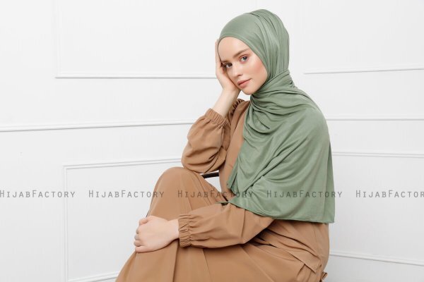 Sibel - Groen Jersey Hijab
