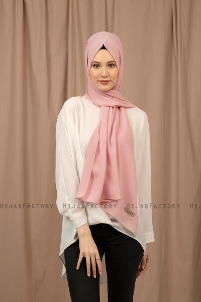 Yildiz - Oudroze Crepe Chiffon Hijab