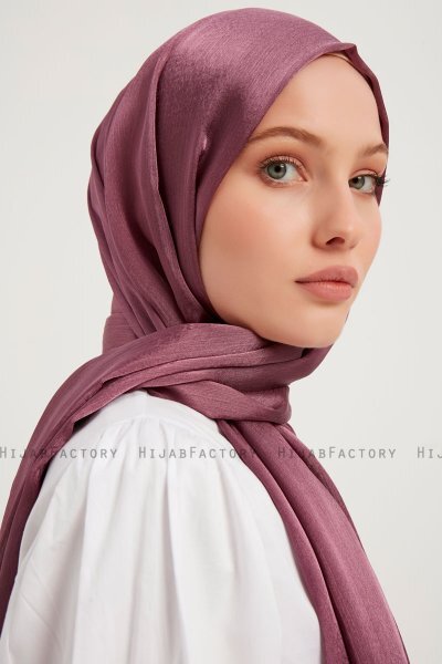 Berrak - Donker Roze Janjanli Hijab