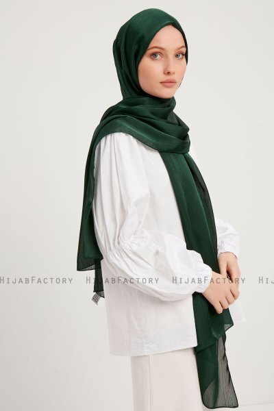 Berrak - Donkergroen Janjanli Hijab