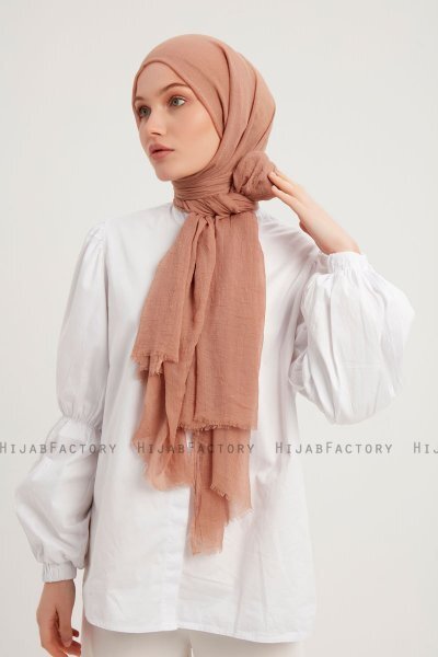 Afet - Lichtbruin Comfort Hijab