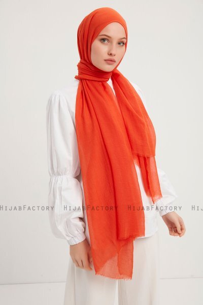 Afet - Baksteenrood Comfort Hijab