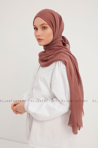 Afet - Donker Roze Comfort Hijab