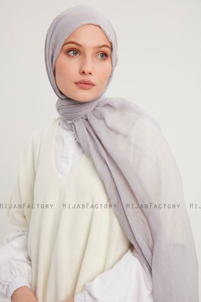 Afet - Lichtgrijs Comfort Hijab