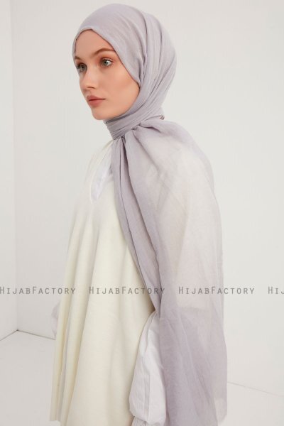 Afet - Lichtgrijs Comfort Hijab