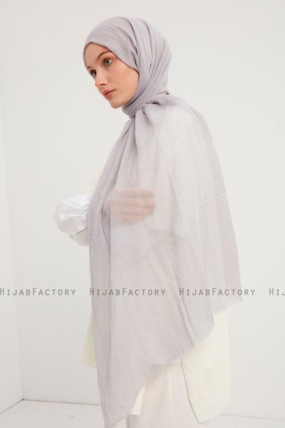 Afet - Lichtgrijs Comfort Hijab