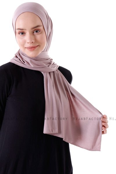 Seda - Steen Grijs Jersey Hijab - Ecardin