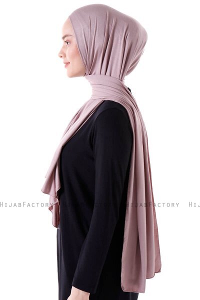 Seda - Steen Grijs Jersey Hijab - Ecardin