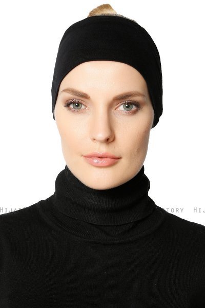 Cemre - Zwart Bandana Onderkapje