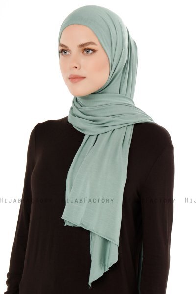 Melek - Groen Premium Jersey Hijab - Ecardin
