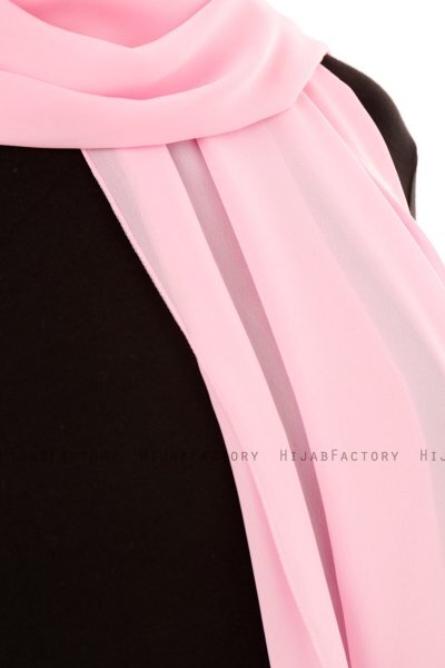 Derya - Roze Praktisch Chiffon Hijab