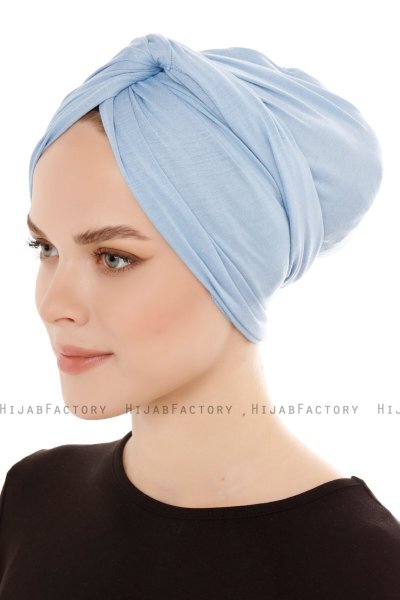 Belinay - Lichtblauw Turban - Ecardin