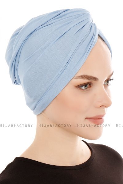 Belinay - Lichtblauw Turban - Ecardin