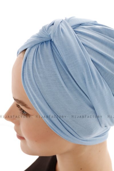 Belinay - Lichtblauw Turban - Ecardin