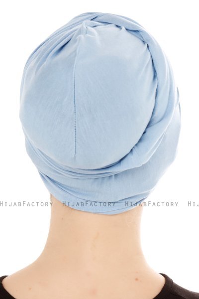 Belinay - Lichtblauw Turban - Ecardin