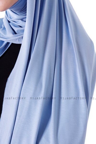 Hanfendy - Lichtblauw Praktisch One Piece Hijab