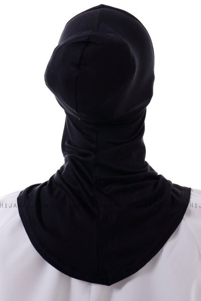 Damla - Zwart Ninja Hijab Masker Onderkapje