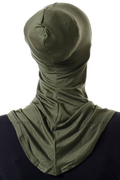 Damla - Khaki Ninja Hijab Masker Onderkapje