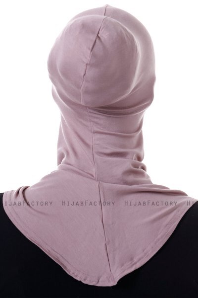 Damla - Steen Grijs Ninja Hijab Masker Onderkapje