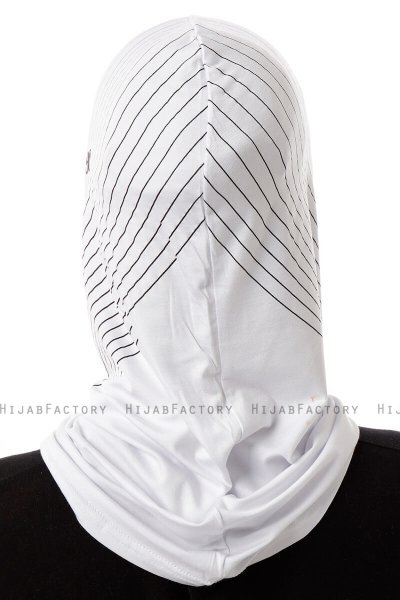 Babe Cross - Wit Al Amira One-Piece Hijab