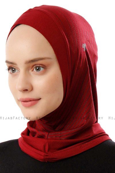 Babe Cross - Bordeaux Al Amira One-Piece Hijab