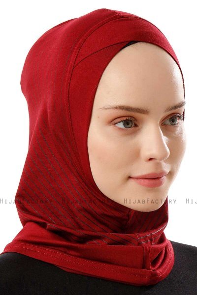 Babe Cross - Bordeaux Al Amira One-Piece Hijab