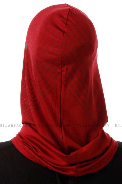 Babe Cross - Bordeaux Al Amira One-Piece Hijab