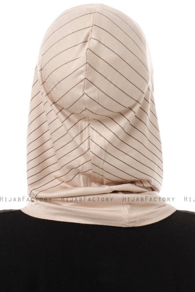 Babe Cross - Licht Taupe Al Amira One-Piece Hijab