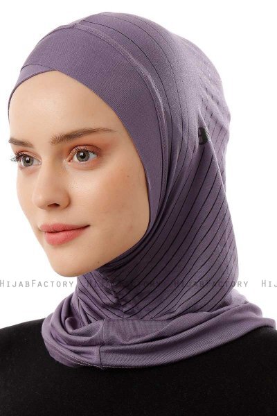 Babe Cross - Purper Al Amira One-Piece Hijab
