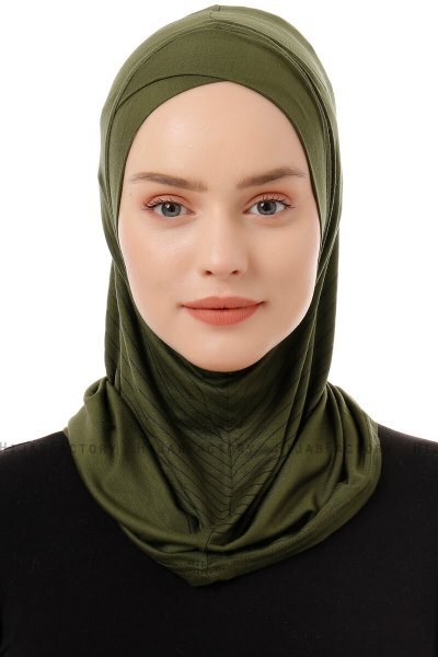 Babe Cross - Khaki Al Amira One-Piece Hijab