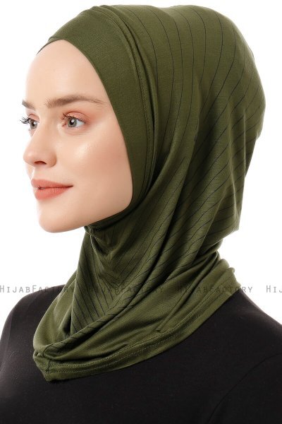 Babe Cross - Khaki Al Amira One-Piece Hijab