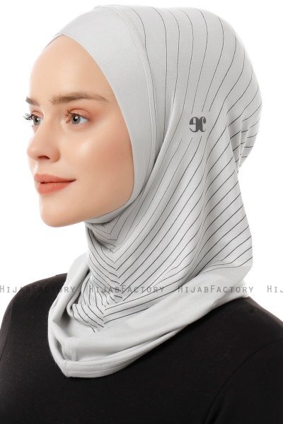 Babe Cross - Lichtgrijs Al Amira One-Piece Hijab