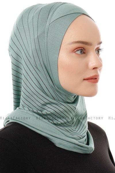 Babe Cross - Groen Al Amira One-Piece Hijab