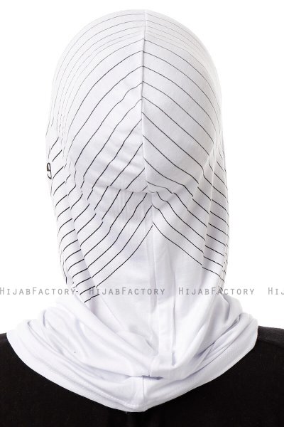 Babe Plain - Wit Al Amira One-Piece Hijab